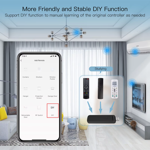 Tuya Wifi Temperatuur Vochtigheidssensor + Ir Afstandsbediening Spraakbediening Infrarood Smart Life Automatisering Alexa Google Home - Product Image 5