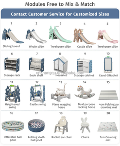 Vsuch Trẻ Em Hàng Rào Chơi Bút Lớn Trong Nhà Công Viên Trượt Đu Dễ Thương Gấu Gấp Đầy Màu Sắc Nhựa Cho Phòng Ngủ Phòng Khách Nhà Phòng Tập Thể Dục Sử Dụng - Product Image 3