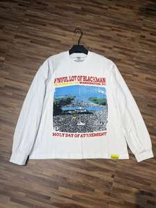 เสื้อฮู้ดแขนยาวทรงหลวมสไตล์ไฮสตรีทสำหรับผู้ชาย ผ้าฝ้าย 100% คุณภาพสูง หนานุ่ม ลายพิมพ์น้ำเชื่อมแก้ไอสุดเท่ ลดราคาพิเศษ - Product Image 2