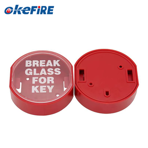Okefire <strong>Fire</strong> Alarm <strong>Key</strong> Box Break Glass for <strong>Key</strong> with Hammer - Product Image 5