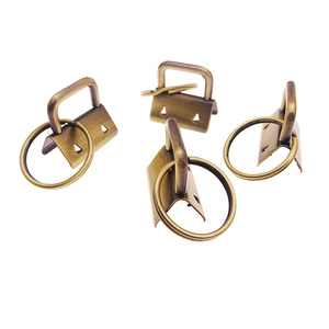 Bán Buôn Nhiệm Vụ Nặng Nề <span class=keywords><strong>Key</strong></span> Fob Phần Cứng Với Chia Nhẫn Vòng Chìa Khóa Cho Vòng Tay Với Vải Ribbon Webbing - Product Image 3