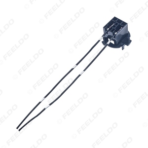 2 adet araba far ampulü baz tutucu tel adaptörü Hyundai yeni Hyundai halojen lamba soketli konnektör kablo demeti - Product Image 5