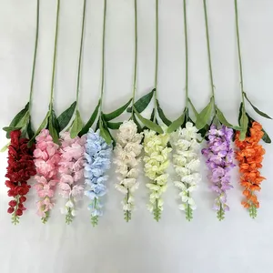 <span class=keywords><strong>Flores</strong></span> Artificiales de Delphinium para Decoración de Bodas, <span class=keywords><strong>Flores</strong></span> Artificiales para Decoración del Hogar y Bodas - Product Image 6