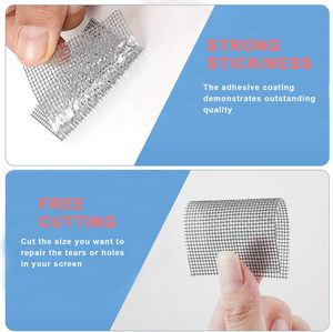 Self Adhesive Fiberglass Screen Repair Tape, Heavy Duty Mesh Patch for Property Maintenance, Pest Control and Multi-Unit Housing - Product Image 4