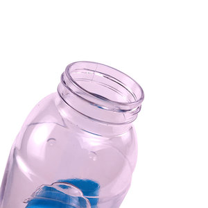 Caja de pastillas para deportes, botella de agua con organizador de pastillas, color púrpura, transparente, 600ml, 20oz, 7 días - Product Image 5
