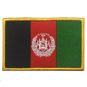 工場カスタムロゴ旗カラフルシェニールアフガニスタン特殊部隊コマンドー警備服制服刺繍パッチ - Product Image 5