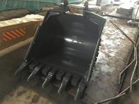 Godet de terrassement robuste pour PC160/CAT316, 0,65 m³, pour l'excavation et la manutention de roches dures, la roche détonée et les travaux de démolition