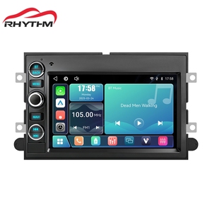 Reproductor multimedia para coche Rhythm de 7 pulgadas con USB, radio FM integrada y control desde el volante para Ford F150 F250 F350 - Product Image 1