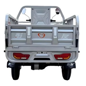 รถสามล้อไฟฟ้าบรรทุกสินค้าสีขาว ขนาด 1.3 เมตร ผลิตในจีน รุ่น <span class=keywords><strong>JL</strong></span> 48V 650W แบบเปิด รับน้ำหนักได้ 400 กิโลกรัม โครงเหล็ก เหมาะสำหรับครอบครัว - Product Image 5