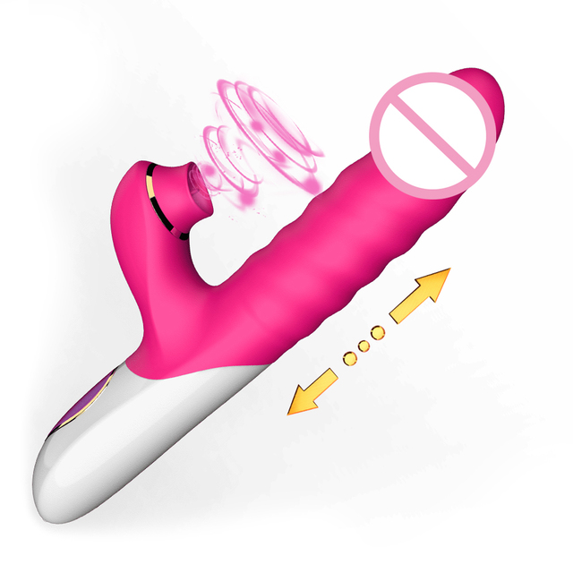 Soft Silicone Full Body Vibrator Sex Toy for Adults Rabbit Design Adult Sex Toys for Male Female Massage Vibrator with Heating