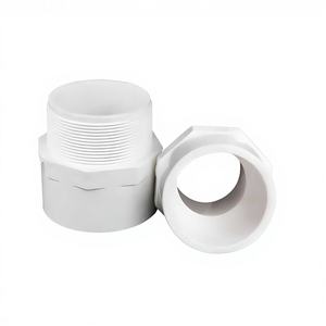 <span class=keywords><strong>PVC</strong></span>直管給水配管継手 20 25 32 50 六角頭雄ねじメートル規格 - Product Image 6