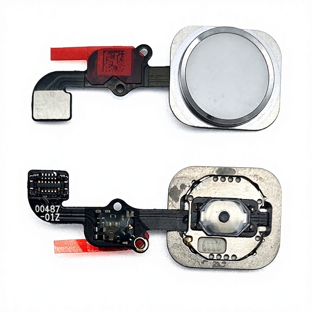 JIARUILA Bar Design Home Button Fingerprint Flex Cable for 5G 6G 6S 7G 8G Touch ID Sensor Connector
