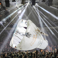 Alta definición 350W 17R Lámpara Haz de luz Buen efecto de escenario 17R Espectáculo de luces con cabezal móvil para conciertos