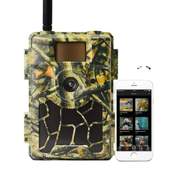 Quality Trail Cameras 4g Wireless Digital Surveillance Night Vision Outdoor Ip Trail Camera With Sim Card