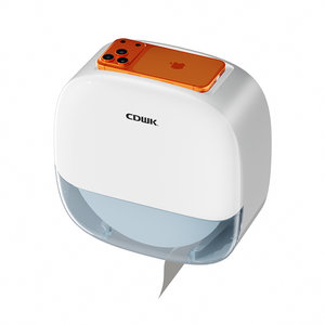 Dispensador de Papel Higiênico e Toalhas de Mão CDWK, Modelo OEM Líder de Mercado, para Papel Higiênico em N e V e Toalhas de Mão - Product Image 6