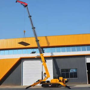 رافعة عنكبوتية بحمولة 1.5 طن و3 طن و5 طن و8 طن، رافعة زاحفة صغيرة بارتفاع 5م و9م و14م و16م للاستخدام في البناء - Product Image 2