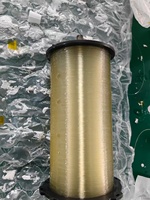 0,25mm 0,27mm 0,4mm 0,5mm Cable de fibra óptica Drone carrete de fibra con chaqueta de PVC