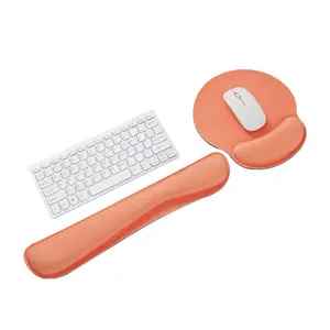 Cojín ergonómico antideslizante para ordenador portátil, almohadilla de espuma viscoelástica para reposamuñecas, teclado y ratón