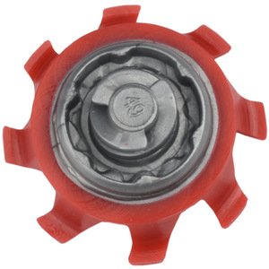 Pointes de golf Tri-Lok à rotation rapide en caoutchouc de style sport gris rouge et accessoires de chaussures de golf en plastique - Product Image 5