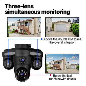 กล้องวงจรปิดไร้สายระบบโซลาร์เซลล์ 12MP 3PTZ ตรวจจับความเคลื่อนไหวด้วย AI ติดตามบุคคล รองรับ Wifi  มุมมองกว้าง ระบบเสียงสองทาง กล้องวงจรปิด 4G - Product Image 5