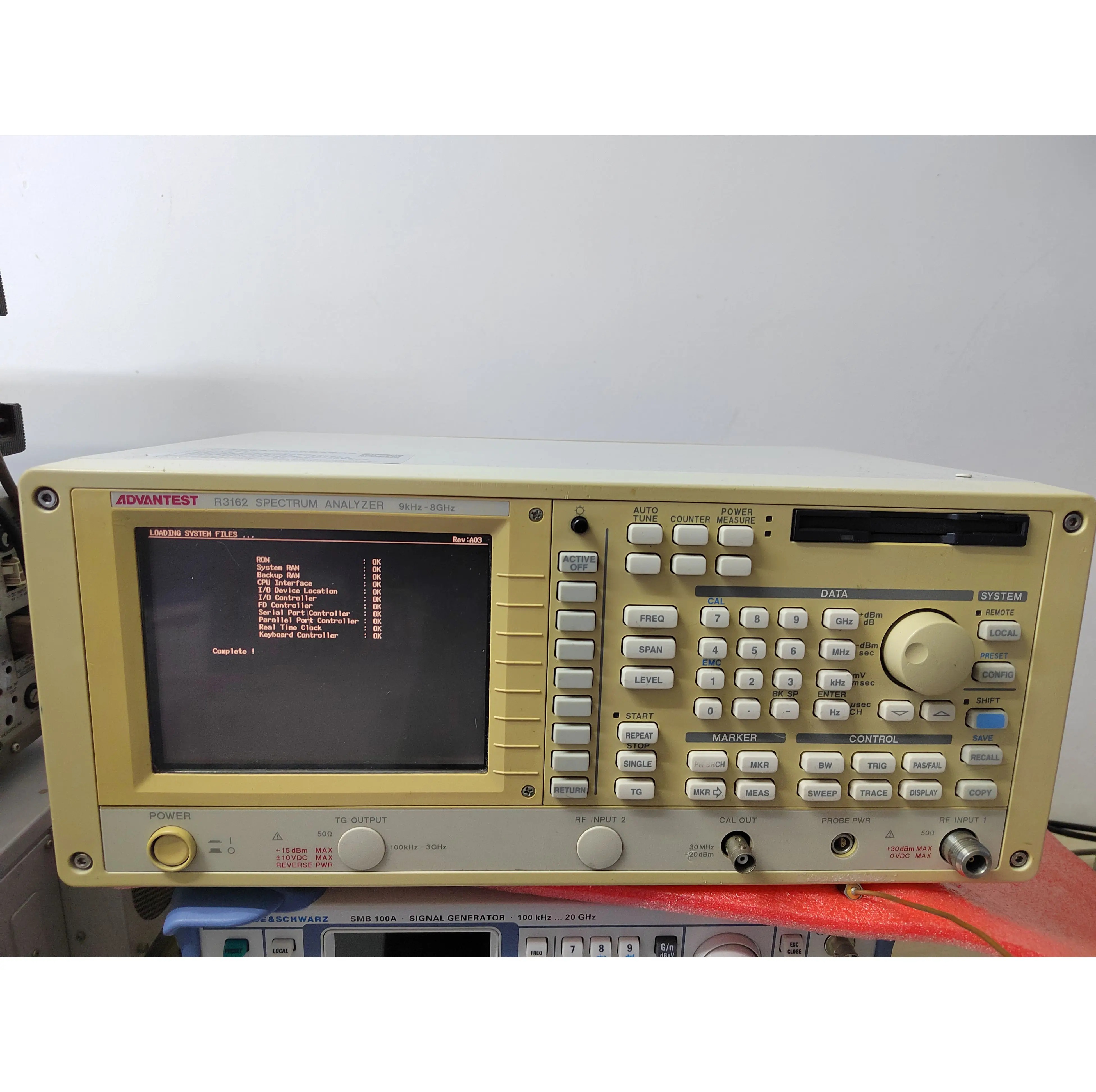 Vantest r 3162 analisador de espectro-9khz-8ghz