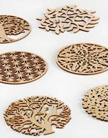 Personalización de Madera Dura, Bambú, Tallado en Madera, Corte con Hilo, Fresado, Tratamiento de Superficies Según la Imagen