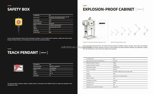 Bras robotique collaboratif FR10, charge utile de 10 kg, robot industriel, boîte de vitesses PLC, moteur en acier inoxydable, 6 axes, préhension, placement, soudage, IP54 - Product Image 6
