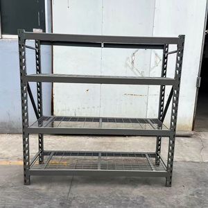 Estantería de Almacenamiento para Garaje, Resistente a la Corrosión, Ajustable, Fácil de Montar, de 4 Niveles, Color Negro, para Herramientas de Jardín - Product Image 2