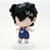 Figurine de mode en PVC personnalisée, jouet artistique, personnage de dessin animé mignon en plastique, statue 3D personnalisée, figurine articulée