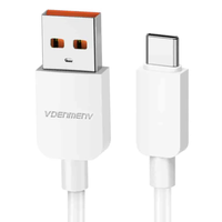 Câble USB de charge rapide 60W 27W 1M Ultra durable Câble de données à cœur en cuivre de haute pureté pour téléphone/tablette