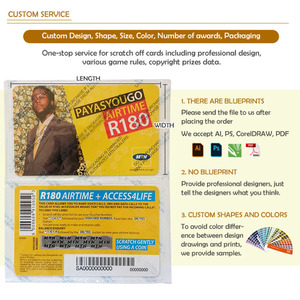 Di động <span class=keywords><strong>Scratch</strong></span> thẻ giá rẻ giá tùy chỉnh in ấn nạp tiền Viễn Thông thẻ cào cho điện thoại di động - Product Image 5