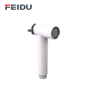 FEIDU - Juego de Rociador de Bidé Manual de Doble Función, Plástico ABS Blanco y Negro, Estilo Moderno, Montado en la Pared para <span class=keywords><strong>Baño</strong></span> - Product Image 1