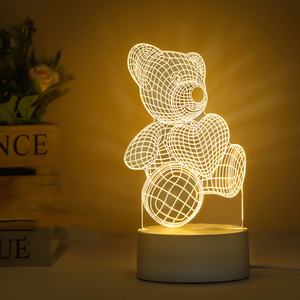 Artilugios electrónicos recargables en 3D para el Día del Padre, luz Led nocturna, productos únicos, Ideas, Ideas, regalos - Product Image 3