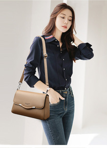 New High Quality Women Messenger Bags for Women Pu Leather Handbags Crossbody Bags Ladies Designer Shoulder Bags <b>Tote</b> Top-handle - Product Image 2