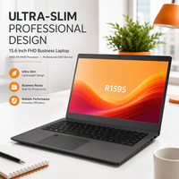 Ordinateur portable 15,6 pouces FHD IPS flambant neuf avec processeur Intel AMD A9-9400 2C2T, 8 Go de RAM, 256 Go de SSD, Windows 11, pour les entreprises et l'éducation