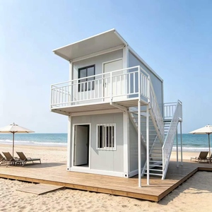 Casa Contenedor Prefabricada Modular de 20 pies, de Dos Pisos, Transpirable, de Estilo Moderno, Rectangular, de Ensamblaje Rápido, Solución Completa - Product Image 4