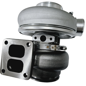 Kit de turbocompresseur à double roulement à billes en céramique G42-1200 AR .90 TH AR 1.01 T4 Divided V-band 1200HP - Product Image 1