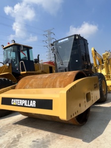 รถบดอัดสั่นสะเทือน CAT CS76 มือสอง รถบดอัดล้อเรียบแบบสั่นสะเทือน CAT CS76 CS683E มีสินค้าพร้อมขาย - Product Image 4