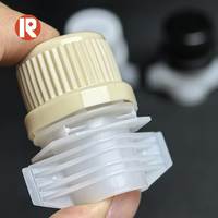 Bouchon à vis en PEHD léger et écologique de 20 mm, flexible, de qualité alimentaire, anti-fuite, durable et réutilisable, pour emballage alimentaire, directement de l'usine