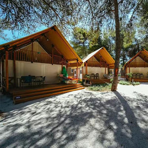 Tienda de Campaña de Lona para Glamping y Safari, Impermeable, para las 4 Estaciones, de Tela Oxford 1680d, para Campamentos Grandes - Product Image 6