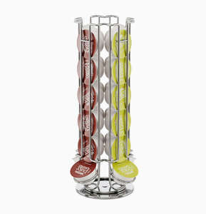 Support de <span class=keywords><strong>rangement</strong></span> rotatif à 360° en métal pour 24 dosettes <span class=keywords><strong>Nespresso</strong></span> <span class=keywords><strong>Vertuo</strong></span> - Product Image 6