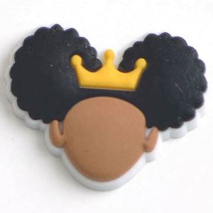 100 Charm per Scarpe Clog Black Girl Magic <span class=keywords><strong>BLM</strong></span>, Adatti per Scarpe Clog, Braccialetti, Regali per Feste di Compleanno - Product Image 3