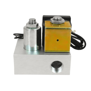 Ensemble de vanne de régulation de gaz bidirectionnelle 1/2 po DC 24V électromagnétique pour milieux à température normale - Product Image 1