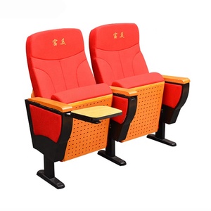 FM-218 Theater Furniture Seating Auditorium <strong>Chair</strong> with <strong>Table</strong> - Product Image 1