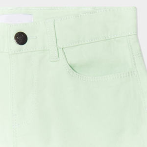 Shorts Lila Ajustados a la Moda para Niñas, Cierre con Cordón, Estilo Casual, Ajustados, Modernos para Uso Diario - Product Image 3