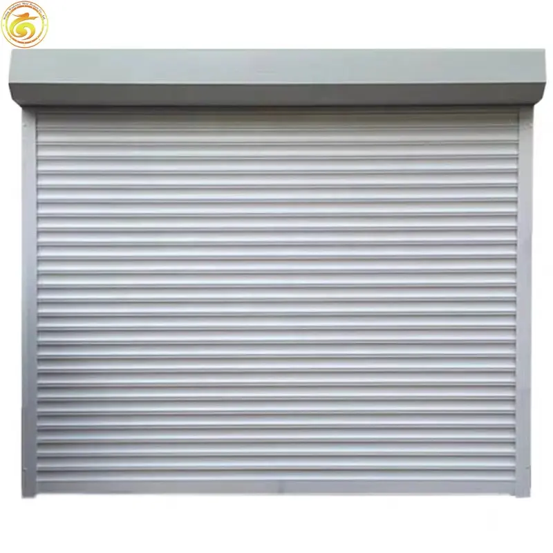 Remote kontrol Manual penanganan bermotor otomatis Aluminium Alloy Rolling Shutter pintu