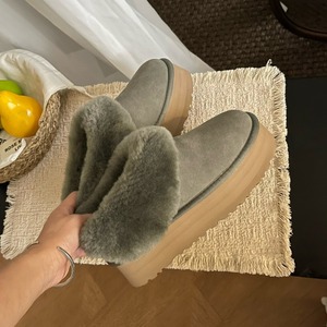 Nouvelles Bottes Personnalisées 2026 pour Hommes, Style Ugg Australien, en Fourrure de Mouton et Cuir Véritable, Chaussons Tasman, Bottes de Neige UG pour Femmes - Product Image 2