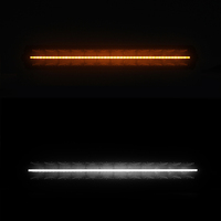 Barre lumineuse LED double rangée pour camion et voiture, faisceau combiné 12/17/22/32/42 pouces, éclairage de travail tout-terrain