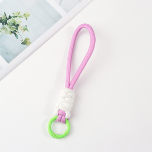 พวงกุญแจล็อกปมสีอเนกประสงค์เป็นสายคล้องโทรศัพท์มือถือเชือกถือแบบถ้วยน้ำป้องกันการสูญหาย - Product Image 5