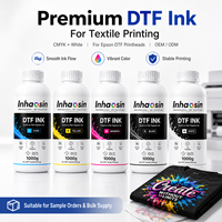 Encre DTF 1000ml CMYK Blanc à base d'eau pour imprimante I3200 XP600 4720 Impression par transfert thermique sur film PET Vente en gros d'usine